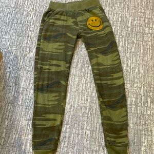Aviator Nation women’s camo joggers, size small